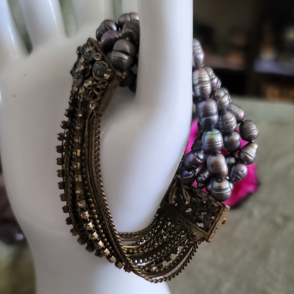 Charleston Pearl Stretch Bracelet